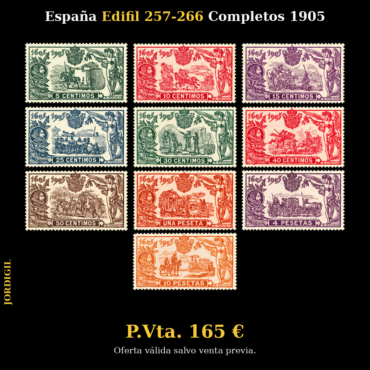España · Edifil 257-266